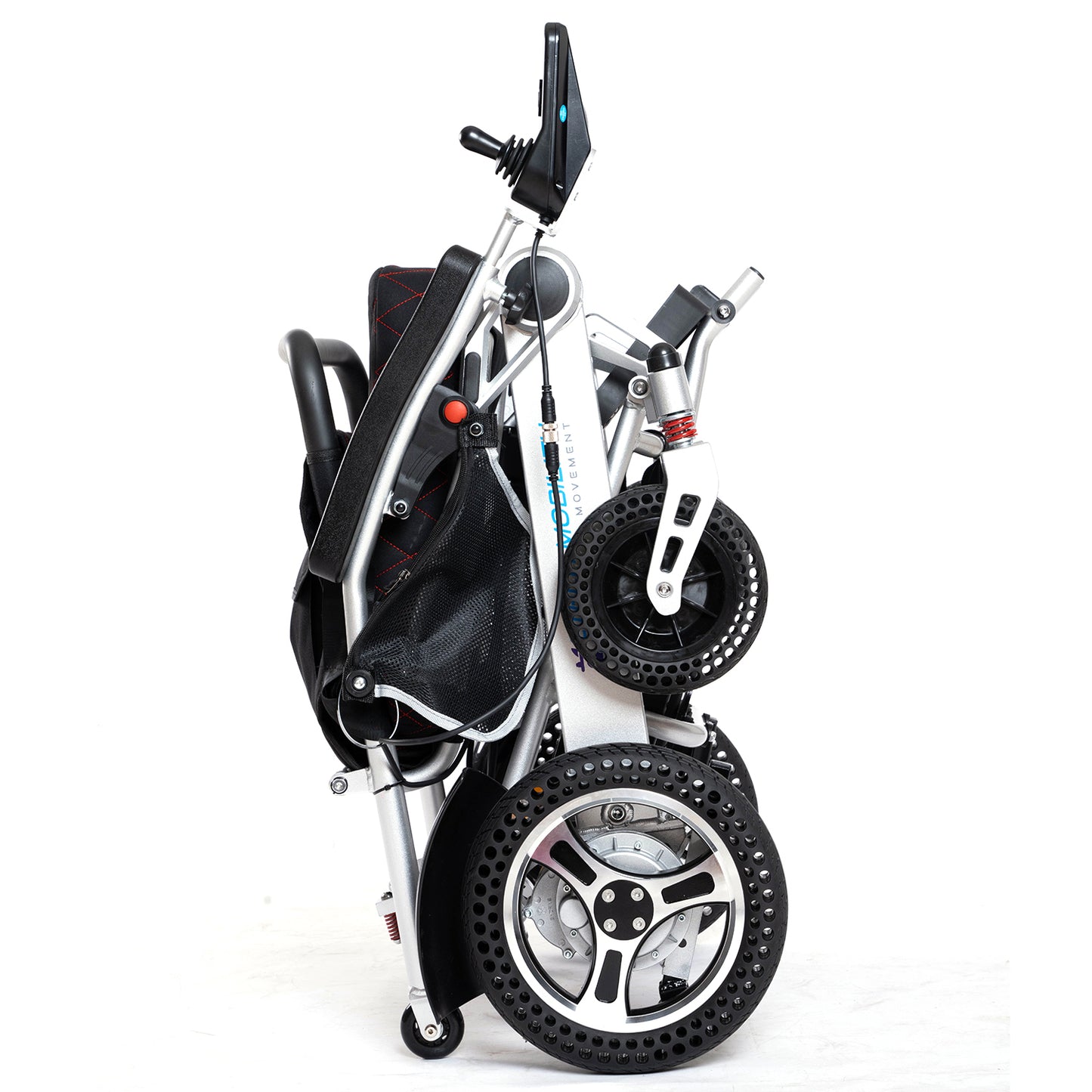 Lightweight Foldable Power Electric Wheelchair With Carer Remore Control