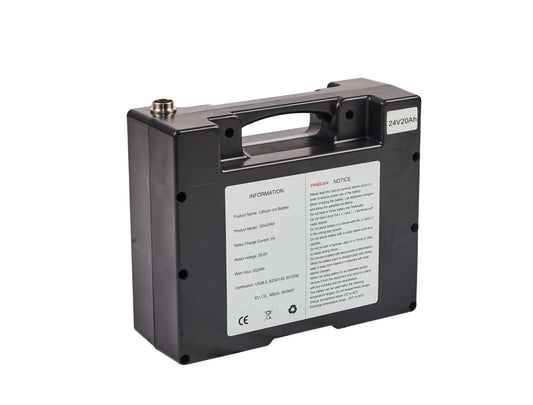 Extended 24V 20Ah 512Wh Lithium-ion Battery For Electric Power Wheelchair